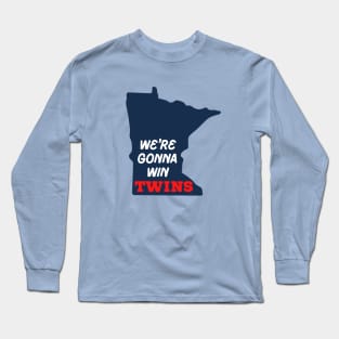 Minnesota Twins State Silhouette Long Sleeve T-Shirt